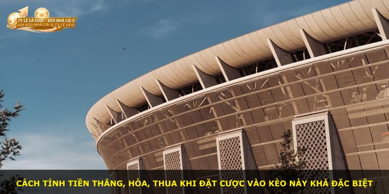 Cách tính tiền thắng, hòa, thua khi đặt cược vào kèo này khá đặc biệt